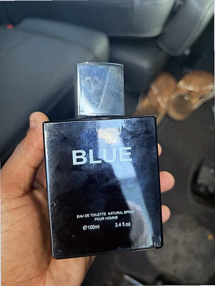 Cologne Blue Eau de Toilette Natural Spray 3.4 fl oz Regular Size