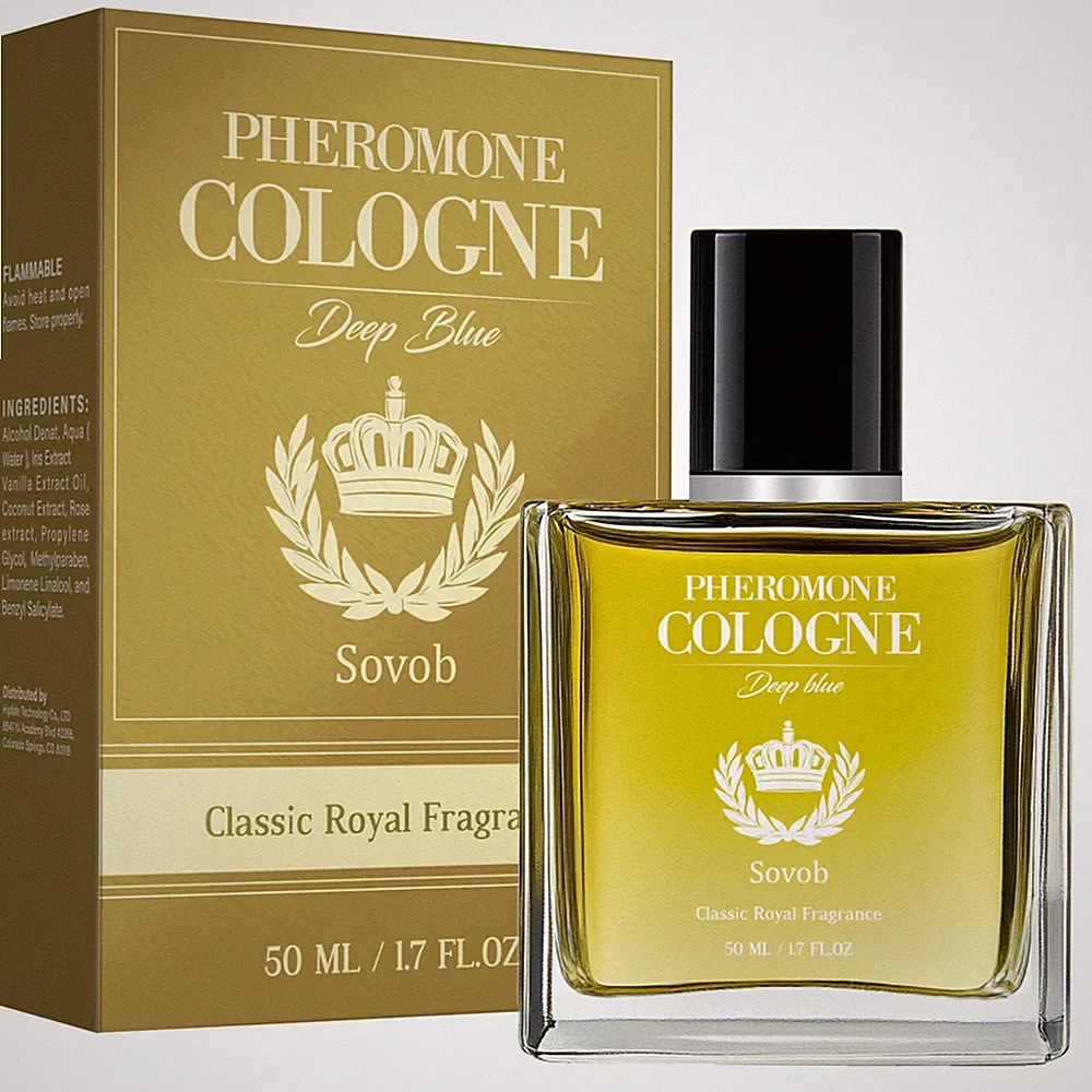 Men Pheromone Cologne Royal Scent Sandalwood Vanilla Long Lasting Parfum 100ml