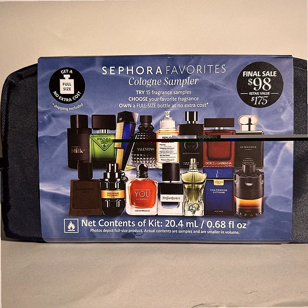 Sephora Favorites Fathers Day Cologne Sampler Set 🔥 w/ CERTIFICATE!!