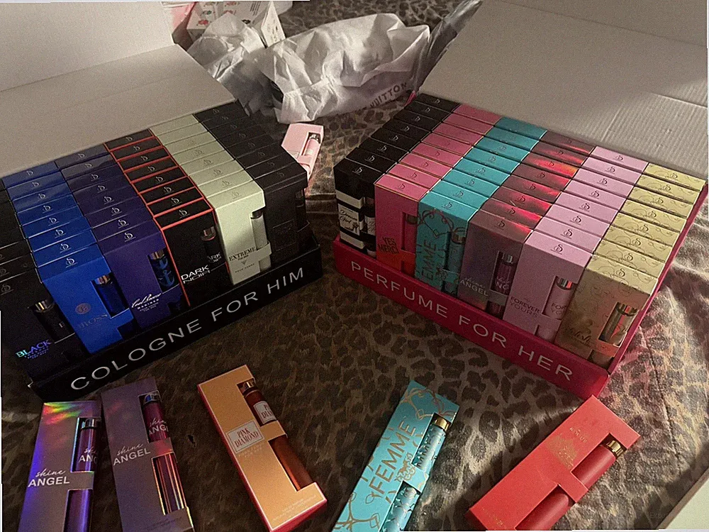 Travel Size designer fragrances (Bundle of 6) (3 cologne 3 perfume)